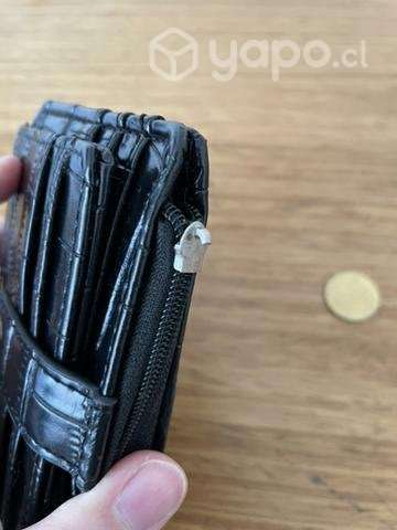 Billetera de mujer compacta. Detalle en el cierre - Imagen 5