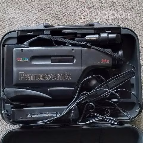 Camara video grabadora vhs - marca panasonic - año