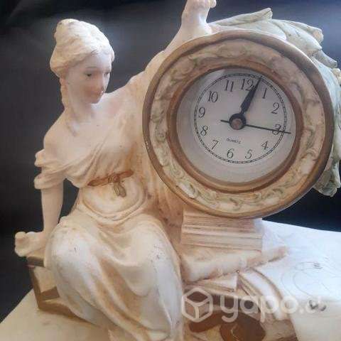 Reloj sobremesa dama antigua - Imagen 4