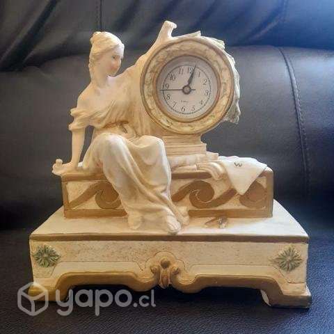 Reloj sobremesa dama antigua - Imagen 2