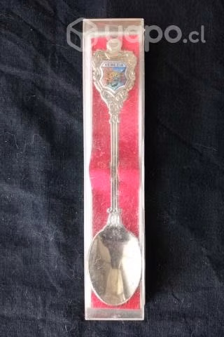 Cuchara Venezia Recuerdo Antiguo Coleccionable - Imagen 4
