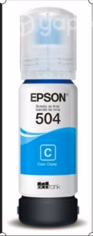 Tinta Original Epson T504 Cyan y Yellow