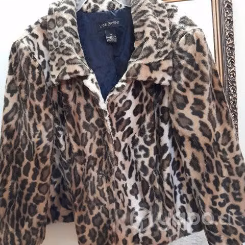 Chaqueta animal print lane bryant