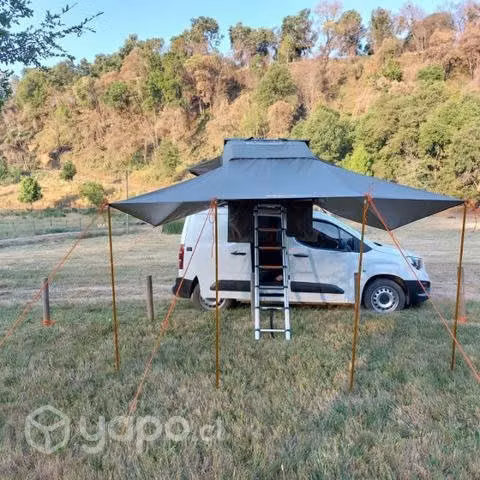 Carpa de techo rígido (aluminio