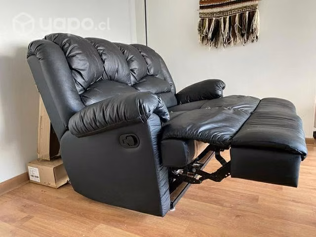Sillón reclinable Rosen negro