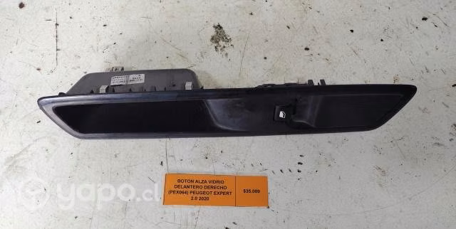 Boton Alza Vidrio Delantero Derecho (PEX064) Peug
