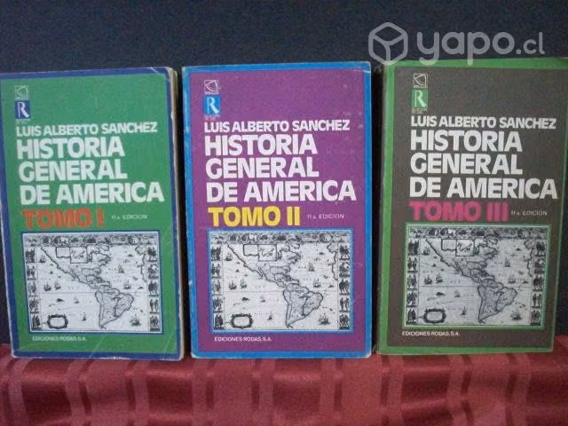 Historia General de América. 3 Tomos
