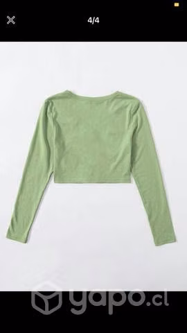 Top verde claro tipo soft - Imagen 2