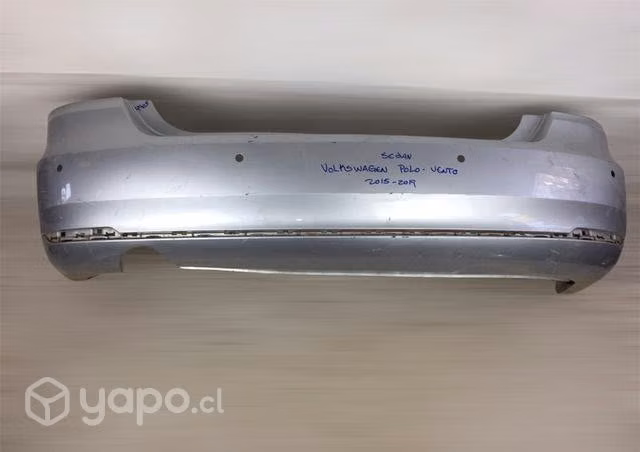 Parachoque Trasero Volkswagen Polo Vento 2015 2019
