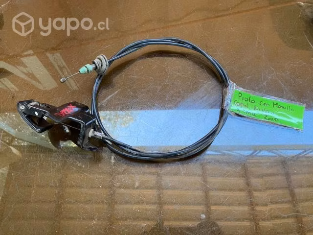 Piola con manilla capot Nissan Xtrail 2010