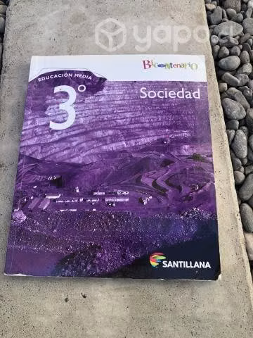 Libro de Sociedad 3 Medio / Santillana