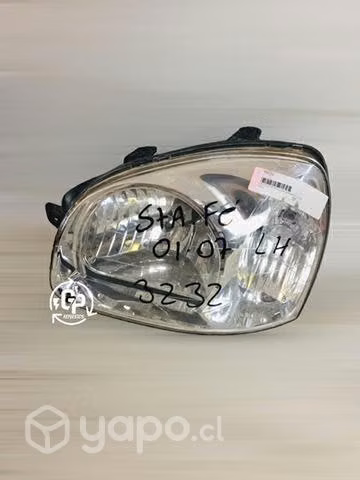 Foco Óptico LH Hyundai Santa Fe 2001 2007