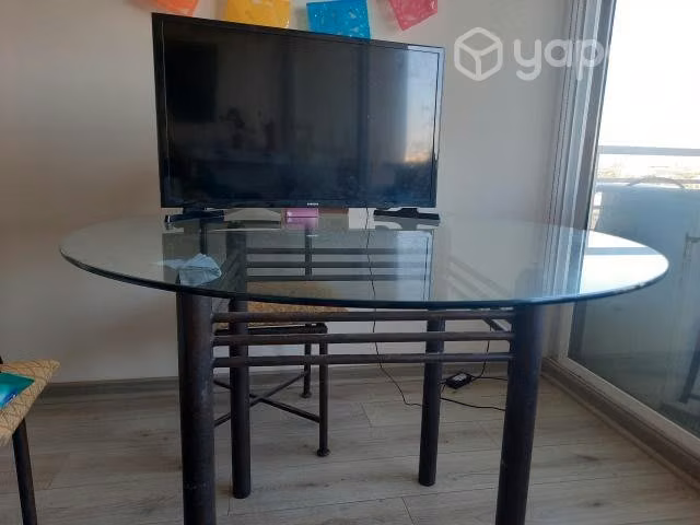 Comedor vidrio 6 sillas