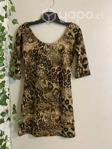 Vestido animalprint