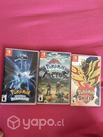 Juegos Pokemon Nintendo Switch