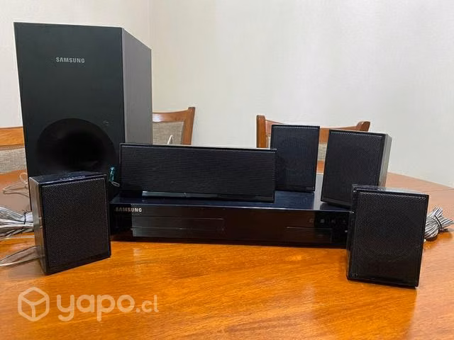 Sistema de Sonido con blue ray Samsung