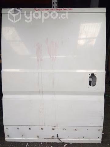 Puerta corredera derecha Peugeot Boxer 2012 techo