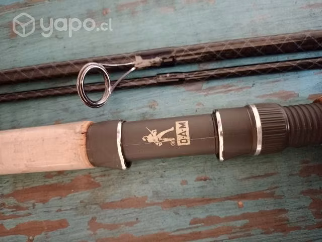 Carrete Abu Garcia y caña D-A-M