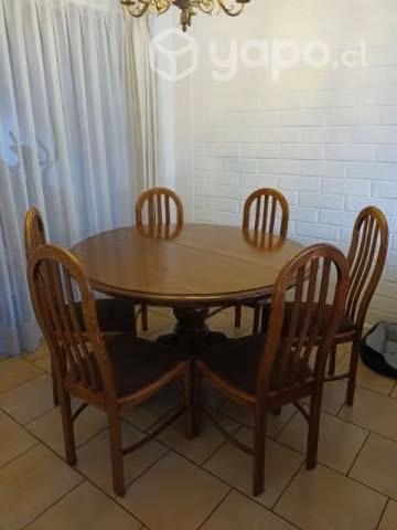 Comedor extensible para 6 personas