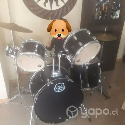 Batería 5 piezas prodigy negra Mapex color negra