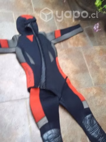 TRAJE BUCEO MUJER talla S 7mm 2 piezas NUEVO