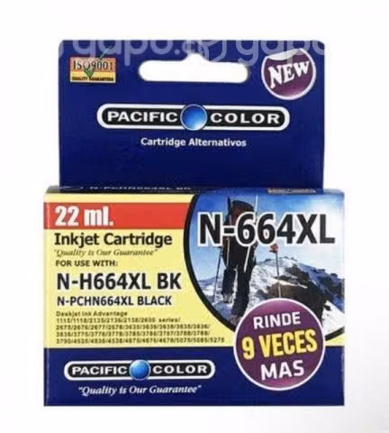 664XL Pack 2 cartuchos, 1 negro y 1 color