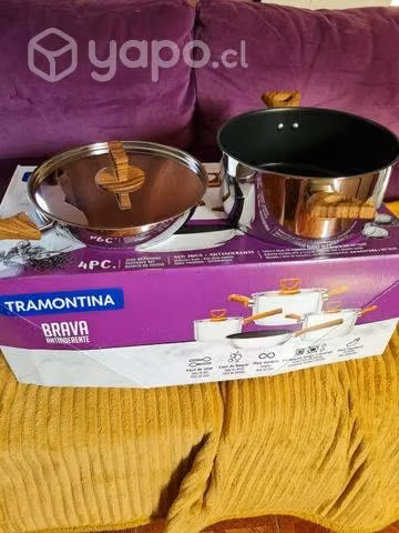 Juego Bateria 7 piezas TRAMONTINA