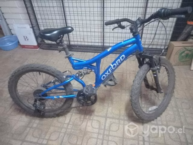 Bicicleta niño oxforfd azul aro 20