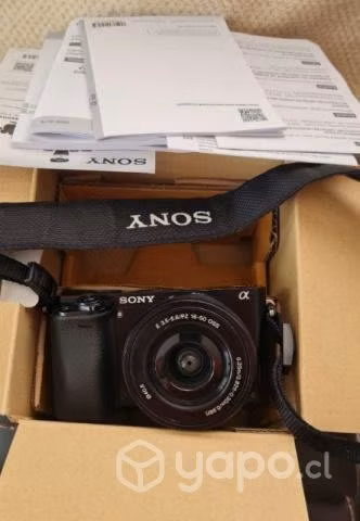 Camara sony alpha