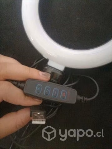 Aro de luz mediano con 3 tonos de luz - Imagen 2