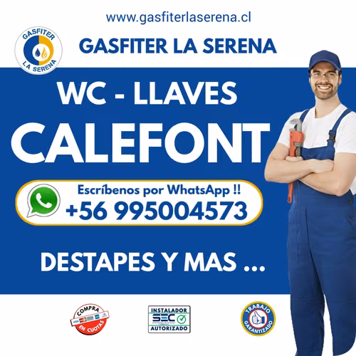 Gasfiter Coquimbo La Serena , autorizado SEC