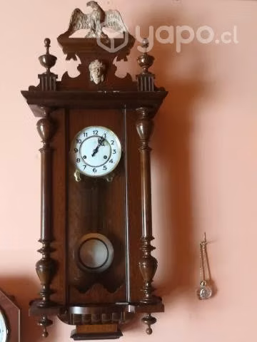 Reloj aleman pared JUNGHANS antiguo