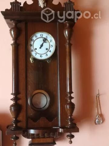 Reloj aleman pared JUNGHANS antiguo