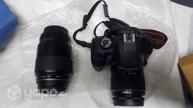 CAMARA CANON + LENTE MACRO sin uso - Imagen 4