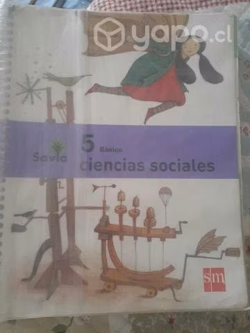 Ciencias sociales 5 básico, Savia, ed sm