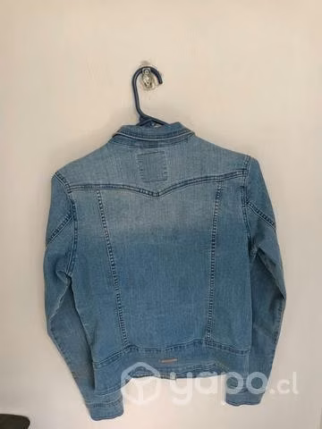 chaqueta de mezclilla dama talla S