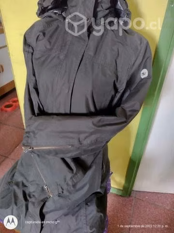 Parca juvenil impermeable talla S