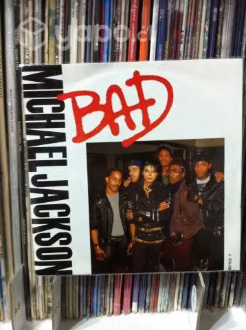 Vinilo Michael Jackson BAD single