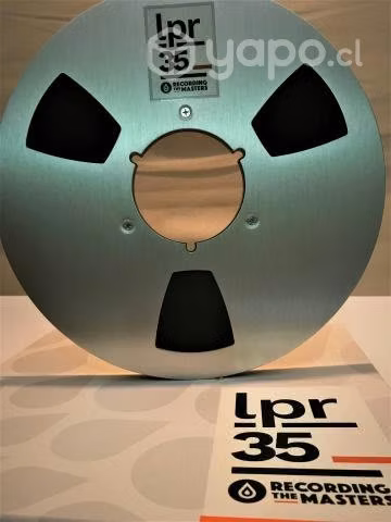 Cinta Reel RTM LPR35 y LPR90 Carrete Metal