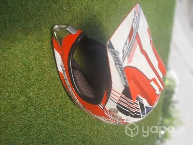 Casco moto cross y jofa infantil