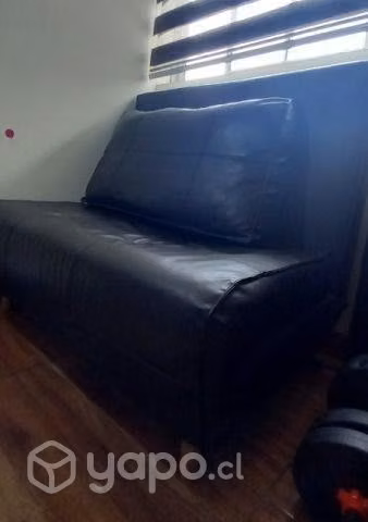 Futon 1 plaza y media ecocuero