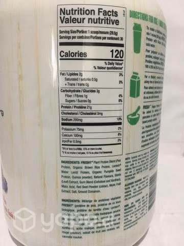 ANS Fresh 1 Vegan Protein 2 Libras - Imagen 2