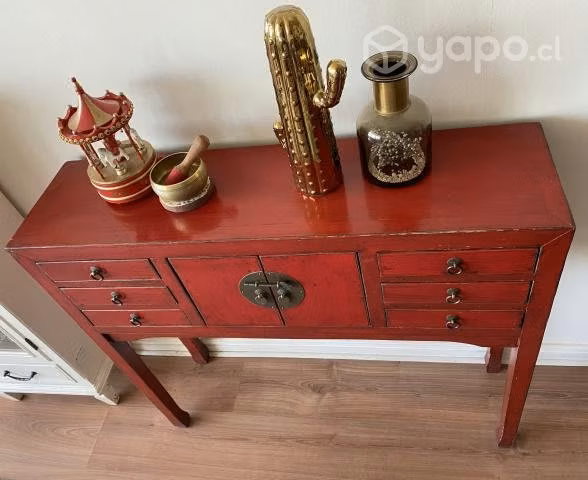 Arrimo chino color rojo - Imagen 2