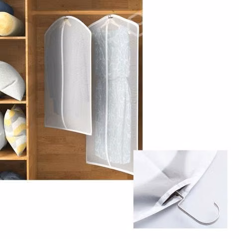Set De 3 Funda de ropa transparente 60x140cm