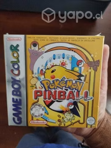 Pokemon Pinball Europeo CIB