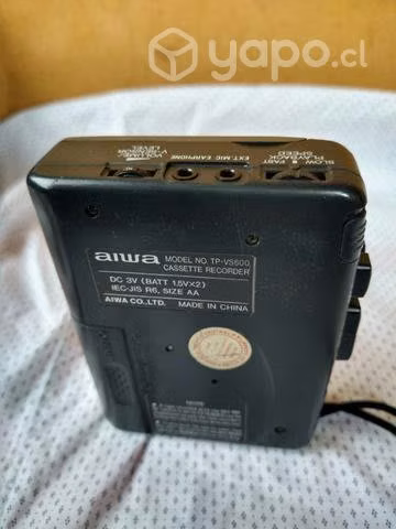 Antigua grabadora aiwa retro vintage ,completísima