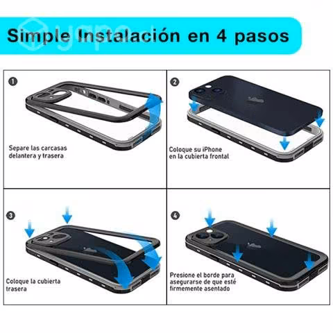 Carcasa Iphone 14 Sumergible Waterproof Heavy Duty