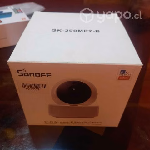 Sonoff Cámara Seguridad Wifi Ethernet GK-200MP2-B