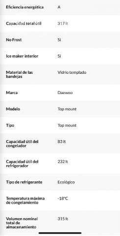 Refrigerador Daewoo - Imagen 6