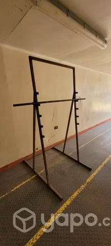 Rack - soporte sentadilla + barra